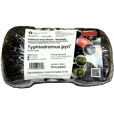 Biocont T-pyri Dravý roztoč Typhlodromus pyri 25 ks – Zbozi.Blesk.cz