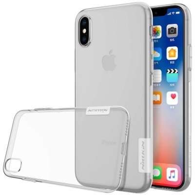 Pouzdro Nillkin Nature TPU Apple iPhone X/XS,čiré – Zbozi.Blesk.cz