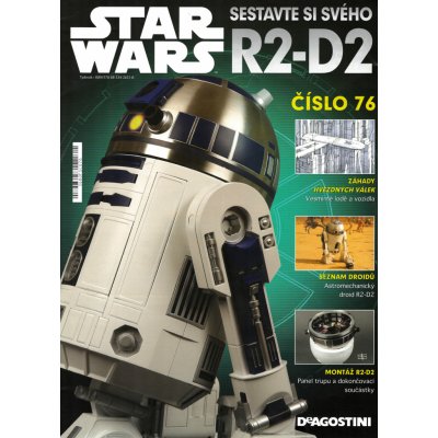 DeAgostini Star Wars model droida R2-D2 na pokračování 76