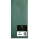 CLAIREFONTAINE hedvábný papír - tm. zelený, 6 ks, 50x70 cm – Zboží Dáma