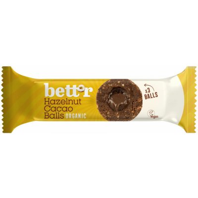 Bett'r Čokoládové PRALINKY s mandlemi 3 x 13 g – Zboží Dáma