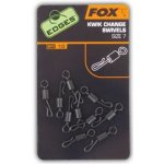 Fox Edges Kwik Change Swivels vel.10 10ks – Hledejceny.cz