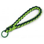 Prima-obchod Splétaný přívěsek na mobil / klíčenka s karabinou, barva 6 zelená – Zboží Živě