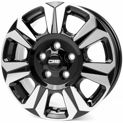 CMS C31 6,5x16 5x160 ET60 diamond black – Zboží Mobilmania