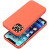 Pouzdro a kryt na mobilní telefon Samsung Forcell SILICONE case Samsung A05S peach 598452