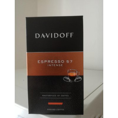 Davidoff Espresso 57 mletá 250 g – Zboží Mobilmania