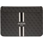 Pouzdro na notebook - Guess, 13-14 4G Printed Stripes Black GUCS14P4RPSK – Sleviste.cz