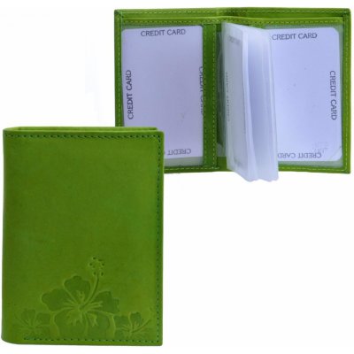 HJP Dámské pouzdro na karty a doklady 7117 zelené – Zboží Živě
