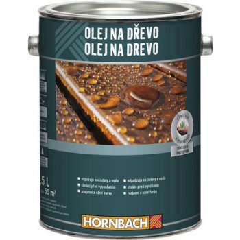 Hornbach Olej na dřevo plus 2,5 l teak