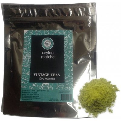 Vintage Teas Matcha Ceylon 100 g – Zboží Mobilmania