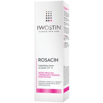 Iwostin Rosacin zklidňující denní krém proti zarudnutí SPF 15 (For Sensitive Skin) 40 ml