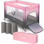 Lionelo Cestovní postýlka Stefi Pink Ombre – Zboží Dáma