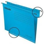 Esselte Papírové závěsné desky Pendaflex Standard, modré, 25 ks – Zboží Živě