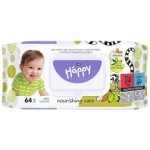 Bella Vlhčené ubrousky s mandlemi a olivami Happy 64 ks – Zboží Dáma