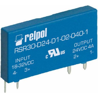 Relpol Jednofázové polovodičové relé 2A 7-20V DC RSR30-D12-A1-24-020-1 (2611989) – Hledejceny.cz