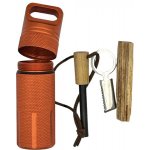 Pkshop voděodolná sada na rozdělání ohně oranžová – Sleviste.cz