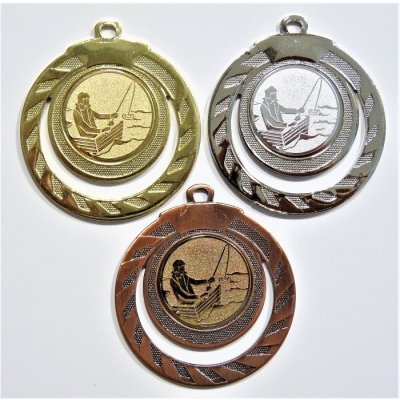 Rybář loďka medaile ME.098-60