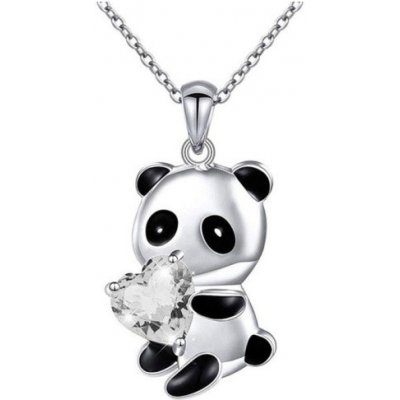 Lilley Jewelry panda se srdíčkem JN284 – Zboží Mobilmania