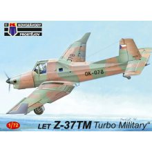 Kovozávody Prostějov ZLET Z-37TM Turbo MilitaryKPM0146 1:72