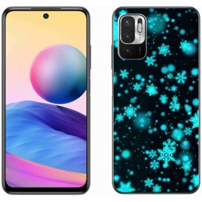 mmCase Gelové Xiaomi Redmi Note 10 5G - sněhové vločky 1 – Zboží Živě