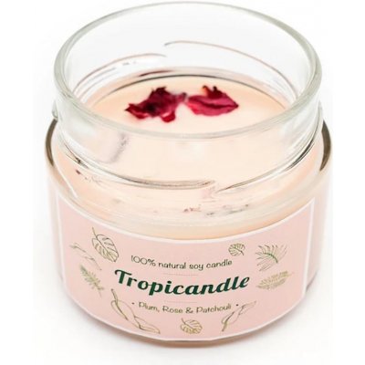 TROPIKALIA Tropicandle plum, rose & patchouli 150 ml – Zbozi.Blesk.cz