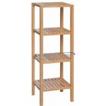 Autronic Regál 4 police DR-011-4 – Hledejceny.cz