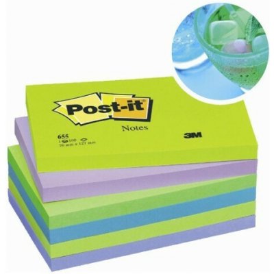 Bloček samolepicí 3M 655-MT máta 76x127 mm – Hledejceny.cz