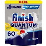 Finish Quantum All in 1 kapsle do myčky nádobí Lemon Sparkle 60 ks 624g – Zboží Dáma