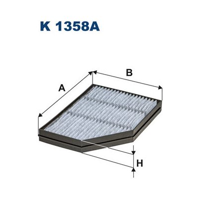 Filtr, vzduch v interiéru FILTRON K 1358A – Hledejceny.cz