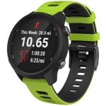 VSECHNONAMOBIL 64930 TWO-COLOR Řemínek Garmin Vivoactive 3 černý-světle zelený – Sleviste.cz