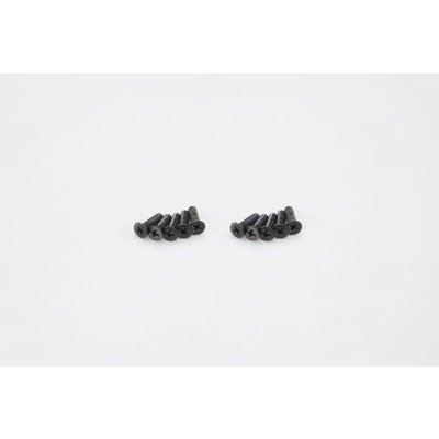 Kyosho Flat Head Metallic Screws M4x15mm 10 – Hledejceny.cz