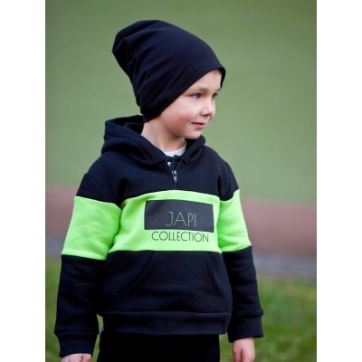 JapiteX Japi Collection Chlapecká mikina zelená – Sleviste.cz
