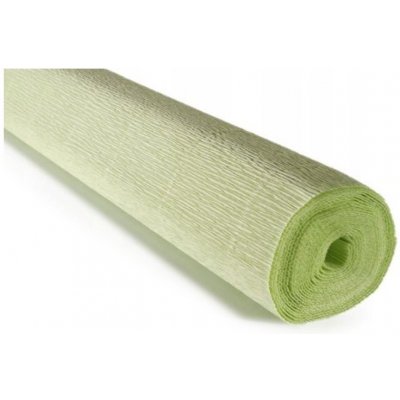 Cartotecnica Rossi Krepový italský papír 180g role 50cm x 2,5m - sv. zelená 566 – Zboží Dáma