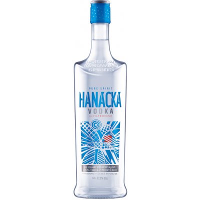 Hanácká Vodka 37,5% 0,5 l (holá láhev) – Hledejceny.cz