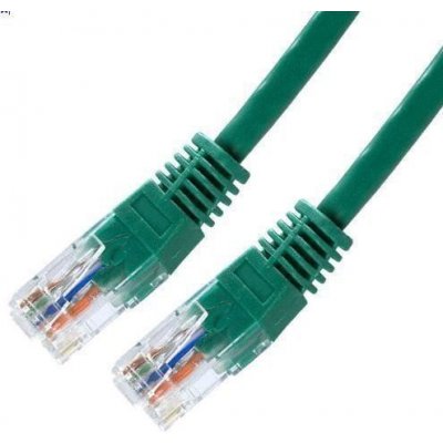 XtendLan PK_6UTP010green Patch, Cat 6, UTP, 1m, zelený – Zboží Živě