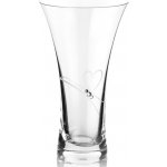 Diamante skleněná váza Romance X s kamínky Swarovski 21,5 cm – Zboží Dáma