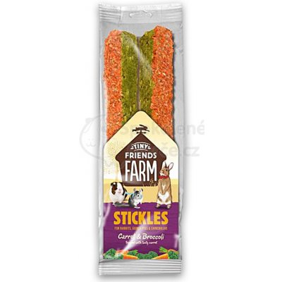 Supreme Tyčinka Stickles Carrot & Broccoli 2 ks 100 g – Zboží Mobilmania