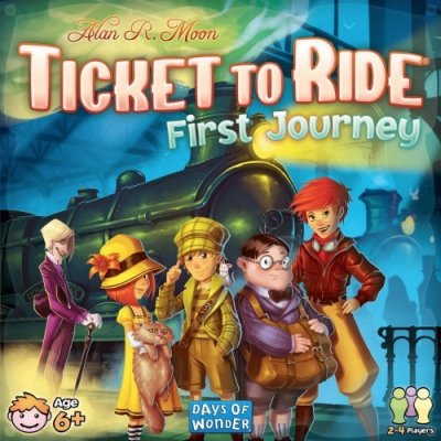 Days of Wonder Ticket To Ride First Journey