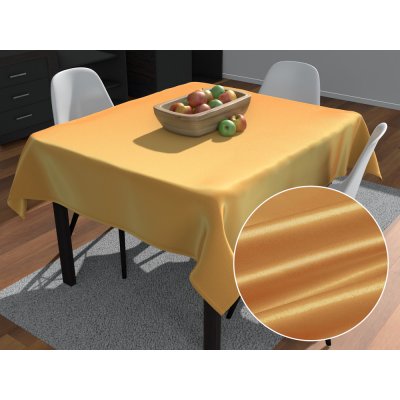 Biante satén ubrus polyesterový Satén LUX-029 Zlatý 120x120 cm – Hledejceny.cz