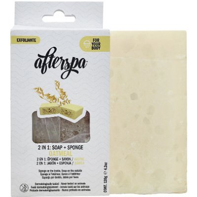 AfterSpa Multifunctional Soap Sponge Oatmeal – Zboží Mobilmania