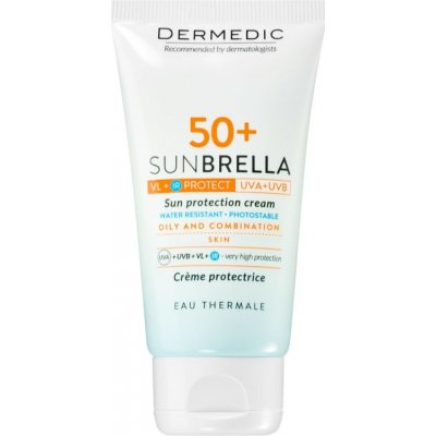 Dermedic Sunbrella minerální ochranný krém pro mastnou a smíšenou pleť SPF50+ 50 g – Hledejceny.cz