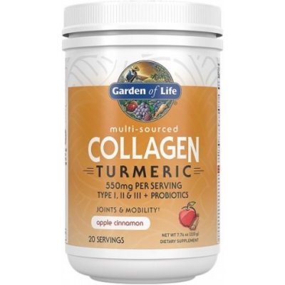 Garden of Life Collagen Turmeric Apple Cinnamon 220 g – Zboží Mobilmania