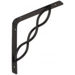 Domax WPRP150 Konzole dekorativní se splétanou vzpěrou 150x150mm, černá – Hledejceny.cz