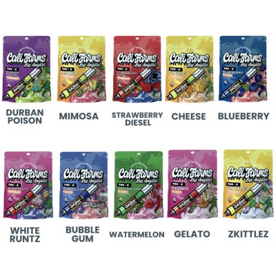 Califarms THC-X náplň 1 ml 5 + 5 – Zboží Mobilmania