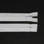 Spirálový zip, šíře 3 mm, délka 14 cm, bílá – Hledejceny.cz