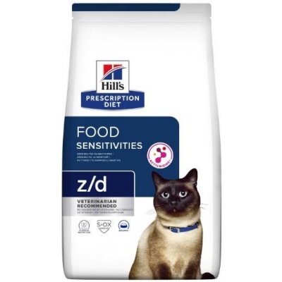 HILL'S Prescription Diet z/d Food Sensitivity Activ Biome pro kočky s citlivým trávicím systémem 3 kg – Zboží Mobilmania