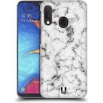 Pouzdro Head Case Samsung Galaxy A20e Bílý mramor – Zbozi.Blesk.cz