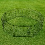 Springos Nastavitelná ohrádka pro zvířata 155 x 61 cm PA1008 – Zboží Mobilmania