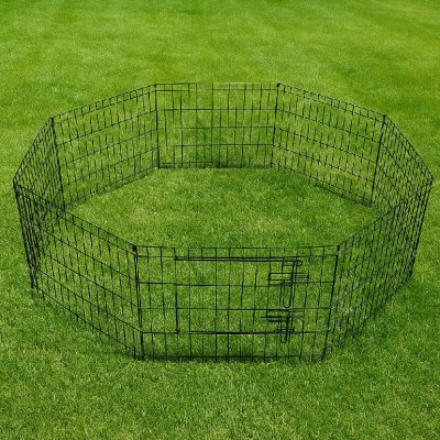 Springos Nastavitelná ohrádka pro zvířata 155 x 61 cm PA1008 – Zboží Mobilmania