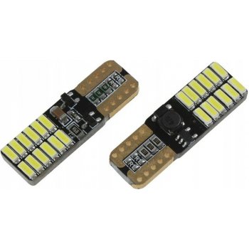 Rabel T10 W5W Canbus 24 smd 3014 bílá, boční